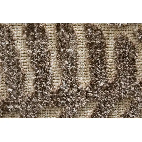 Taupe And Tan Animal Print Area Rug Photo 7