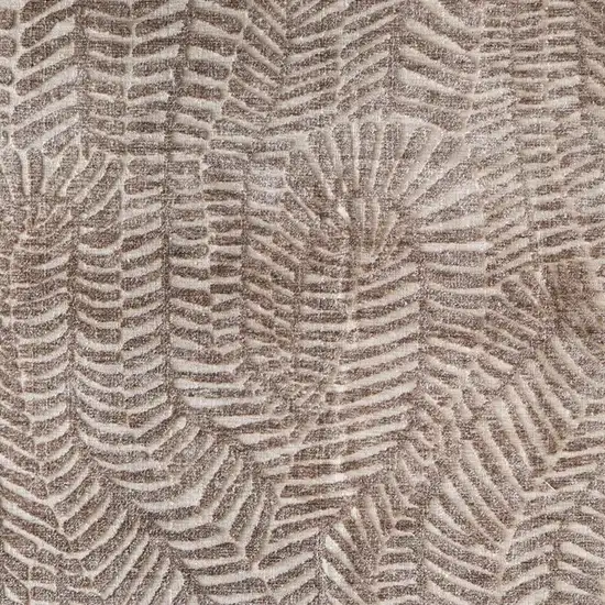 Taupe And Tan Animal Print Area Rug Photo 4