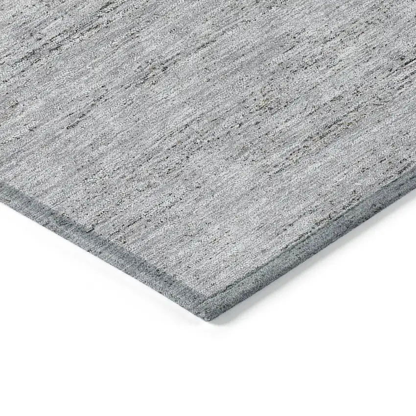 Taupe Beige And Blue Geometric Washable Indoor Outdoor Area Rug Photo 4