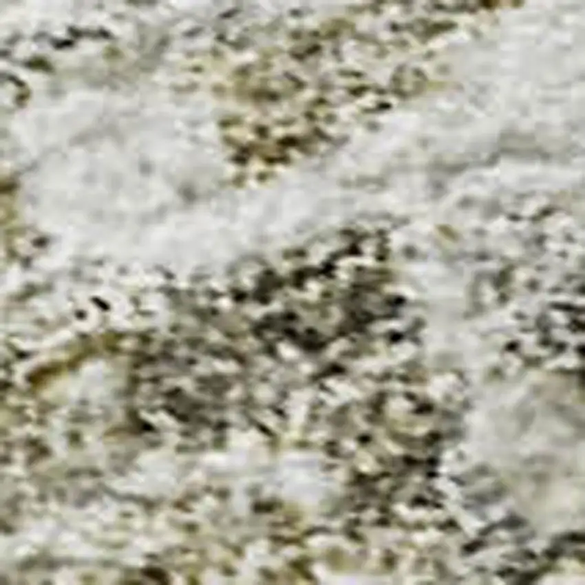 Taupe Beige And Gold Abstract Washable Area Rug With UV Protection Photo 2