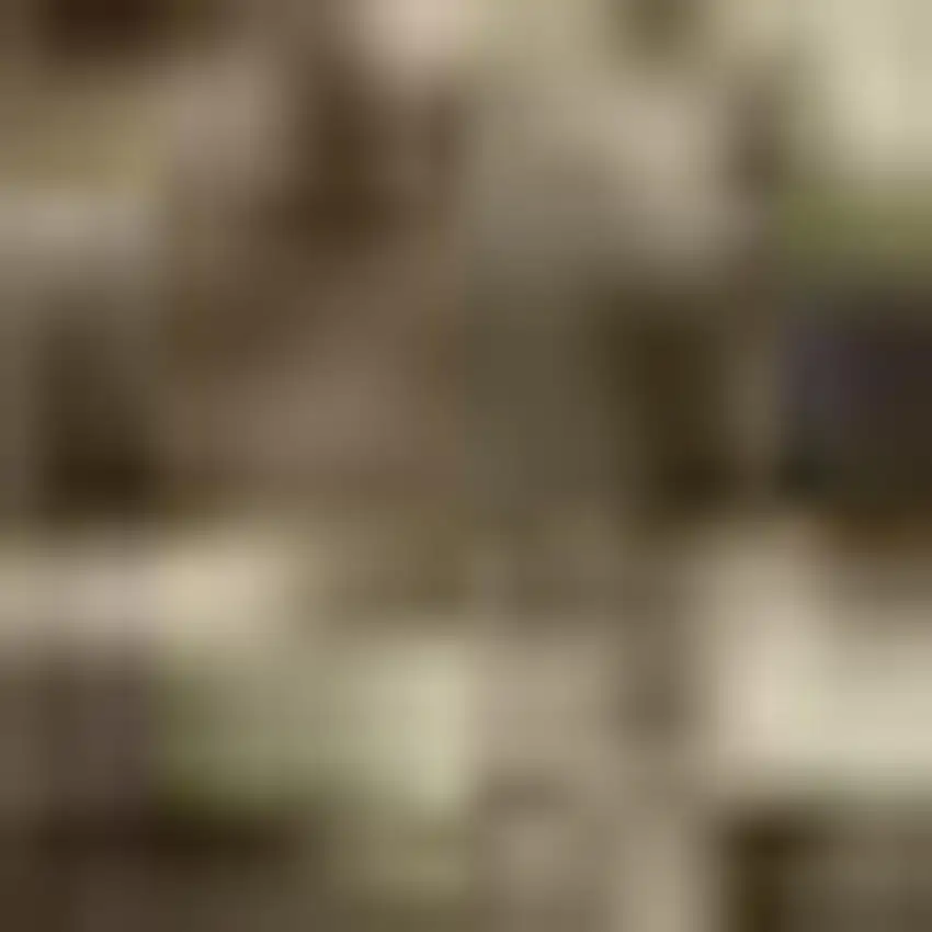 Taupe Beige And Gold Ombre Washable Area Rug With UV Protection Photo 3