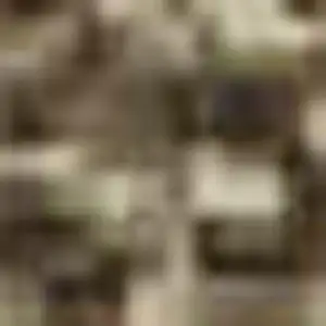 Photo of Taupe Beige And Gold Ombre Washable Area Rug With UV Protection