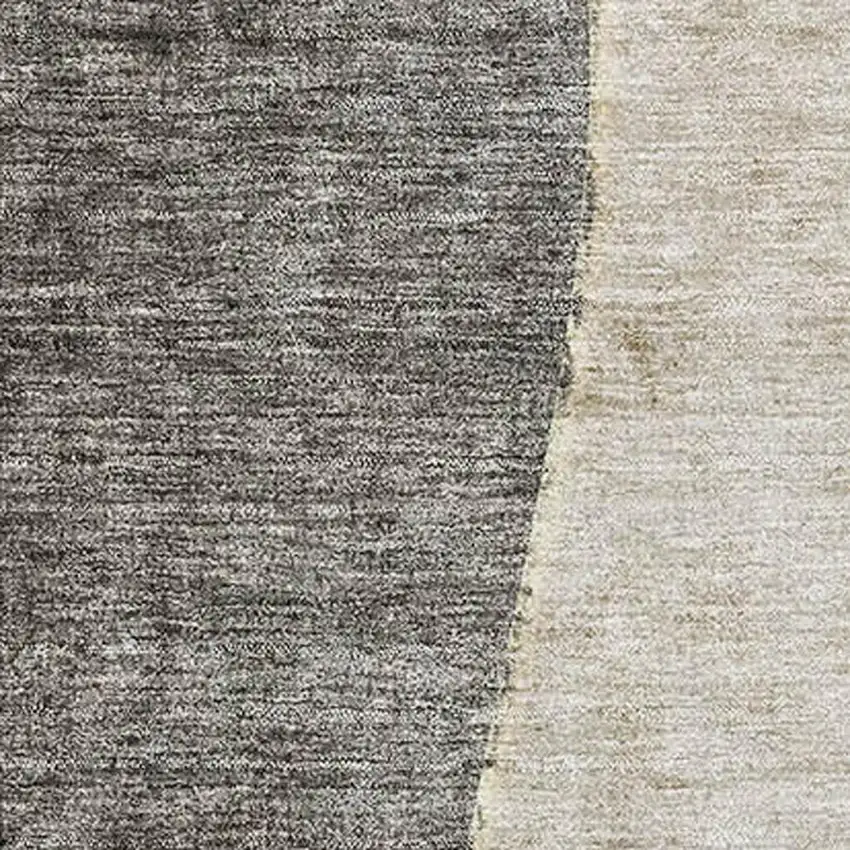 Taupe Beige And Gray Abstract Washable Area Rug With UV Protection Photo 7