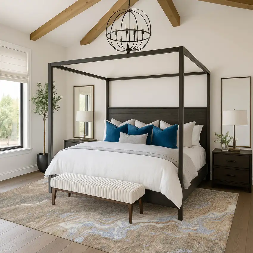 Taupe Beige And Gray Abstract Washable Area Rug With UV Protection Photo 4