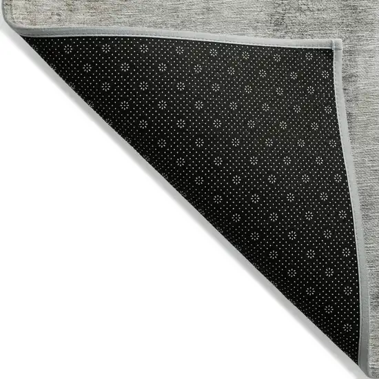 Taupe Beige And Gray Abstract Washable Indoor Outdoor Area Rug Photo 4