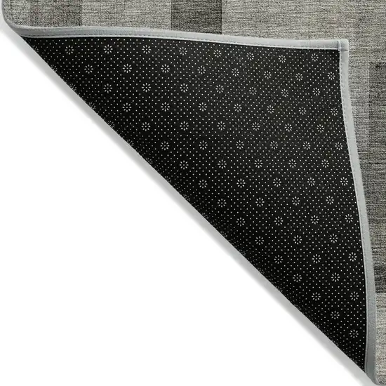 Taupe Beige And Gray Geometric Washable Indoor Outdoor Area Rug Photo 2