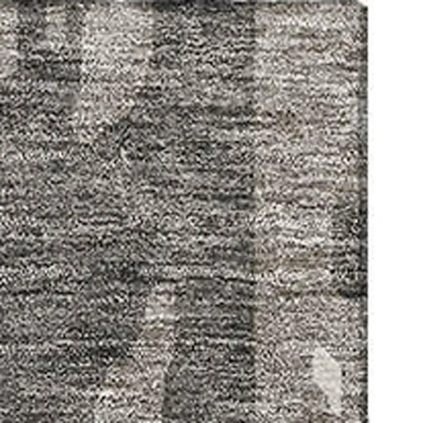 Taupe Beige And Ivory Abstract Washable Area Rug With UV Protection Photo 2