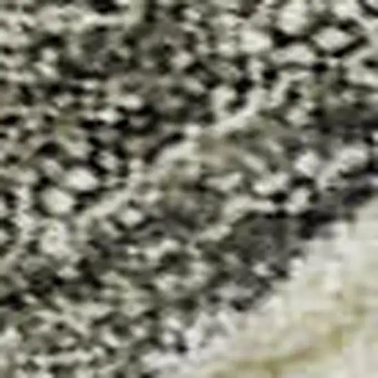 Taupe Beige And Ivory Abstract Washable Area Rug With UV Protection Photo 2