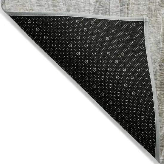 Taupe Beige And Ivory Abstract Washable Indoor Outdoor Area Rug Photo 4
