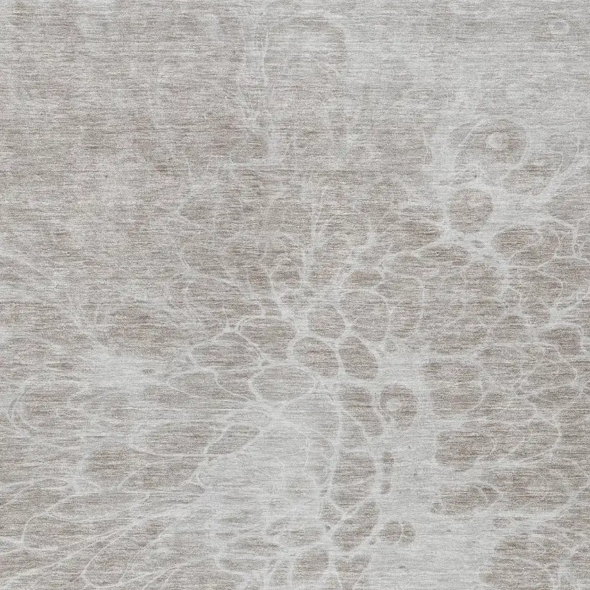 Taupe Beige And Ivory Abstract Washable Indoor Outdoor Area Rug Photo 6