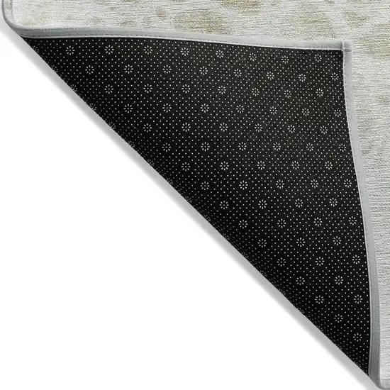 Taupe Beige And Ivory Nautical Washable Indoor Outdoor Area Rug Photo 4