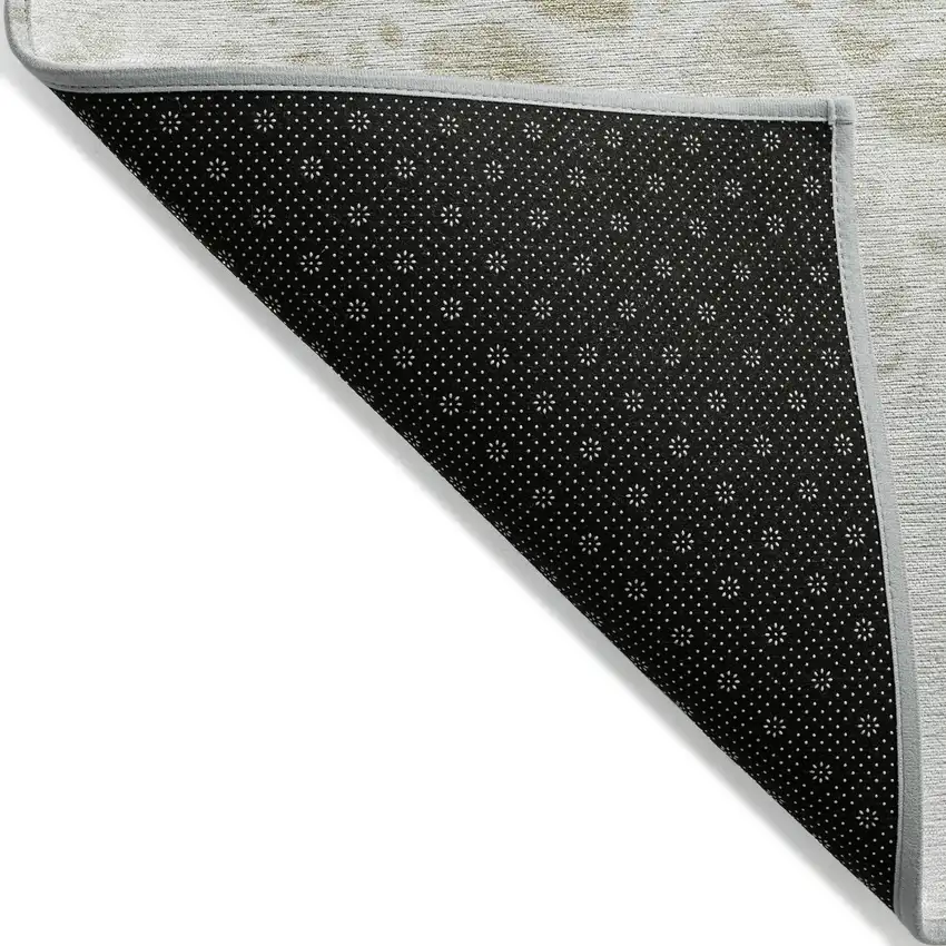 Taupe Beige And Ivory Nautical Washable Indoor Outdoor Area Rug Photo 4