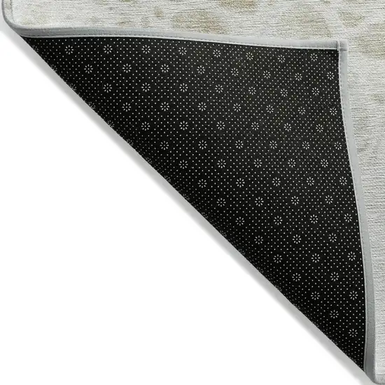 Taupe Beige And Ivory Nautical Washable Indoor Outdoor Area Rug Photo 4