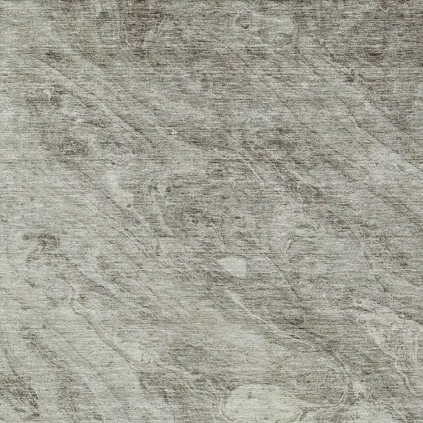 Taupe Beige And Tan Abstract Washable Indoor Outdoor Area Rug Photo 5