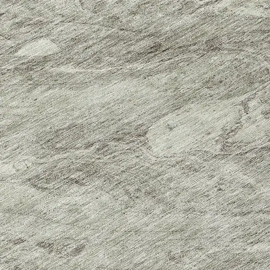 Taupe Beige And Tan Abstract Washable Indoor Outdoor Area Rug Photo 9