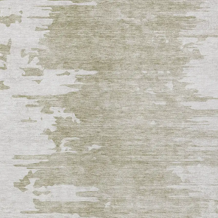 Taupe Beige And Tan Abstract Washable Indoor Outdoor Area Rug Photo 4