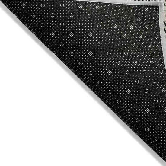 Taupe Black And Ivory Plaid Washable Indoor Outdoor Area Rug Photo 4