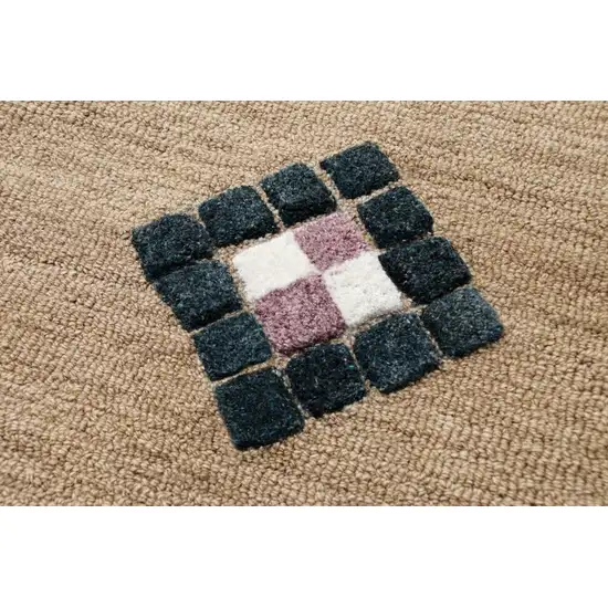 Taupe Boho Chic Motif Area Rug Photo 2