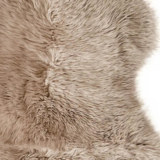 Taupe Animal Print Area Rug Photo 5