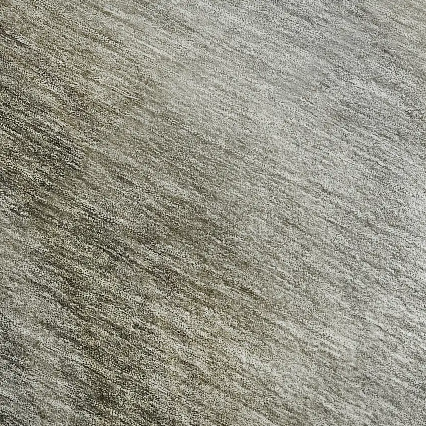 Taupe Gold And Gray Ombre Washable Area Rug With UV Protection Photo 3