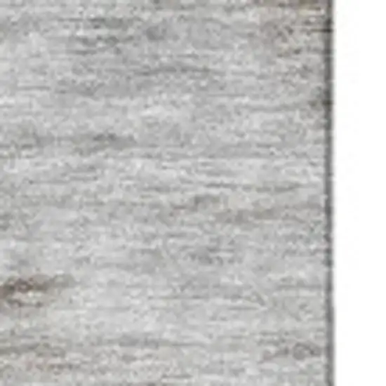 Taupe Gold And Ivory Abstract Washable Area Rug With UV Protection Photo 3