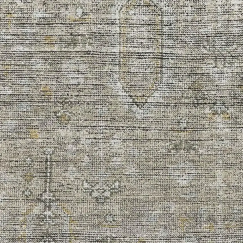 Taupe Gray And Beige Southwestern Washable Area Rug With UV Protection Photo 3