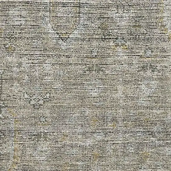 Taupe Gray And Beige Southwestern Washable Area Rug With UV Protection Photo 3