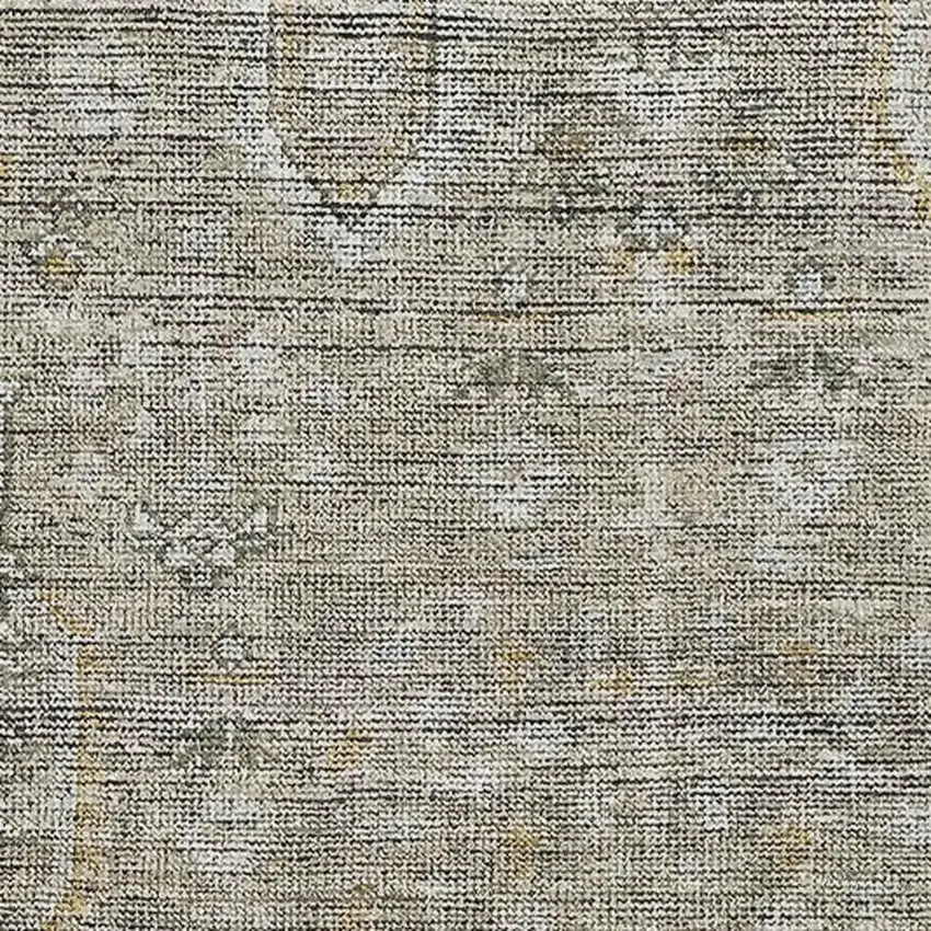 Taupe Gray And Beige Southwestern Washable Area Rug With UV Protection Photo 3