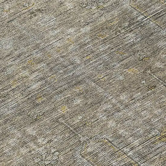 Taupe Gray And Beige Southwestern Washable Indoor Outdoor Area Rug Photo 8