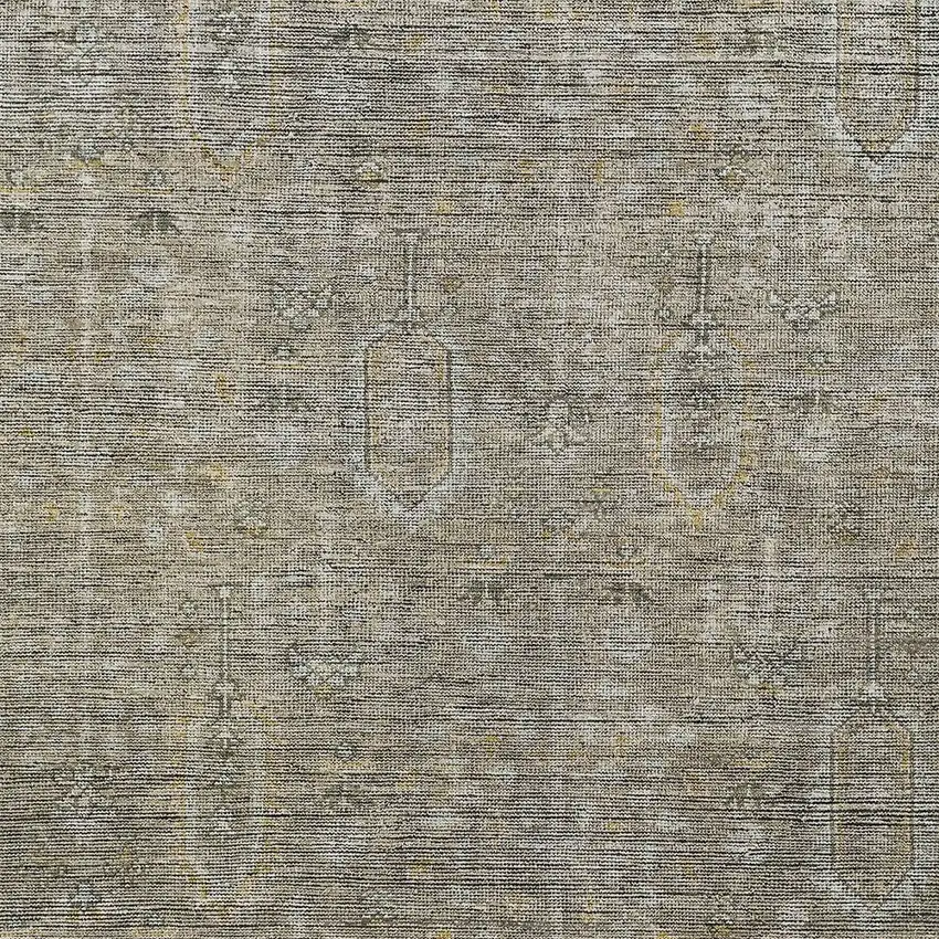 Taupe Gray And Beige Southwestern Washable Indoor Outdoor Area Rug Photo 5