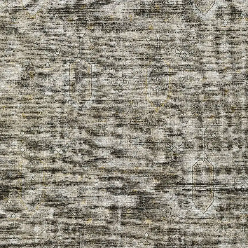 Taupe Gray And Beige Southwestern Washable Indoor Outdoor Area Rug Photo 6