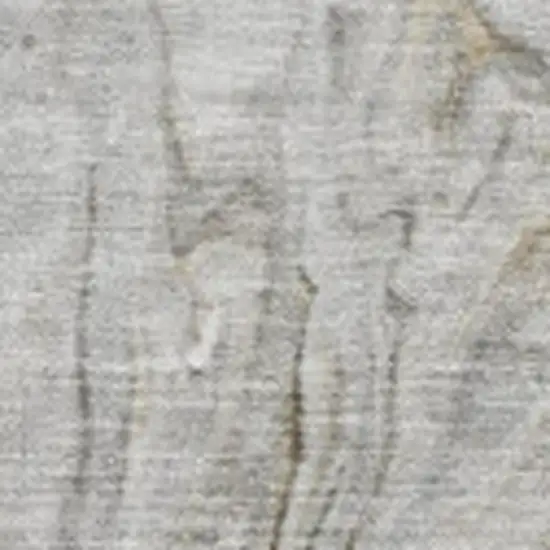 Taupe Gray And Ivory Abstract Washable Area Rug With UV Protection Photo 2