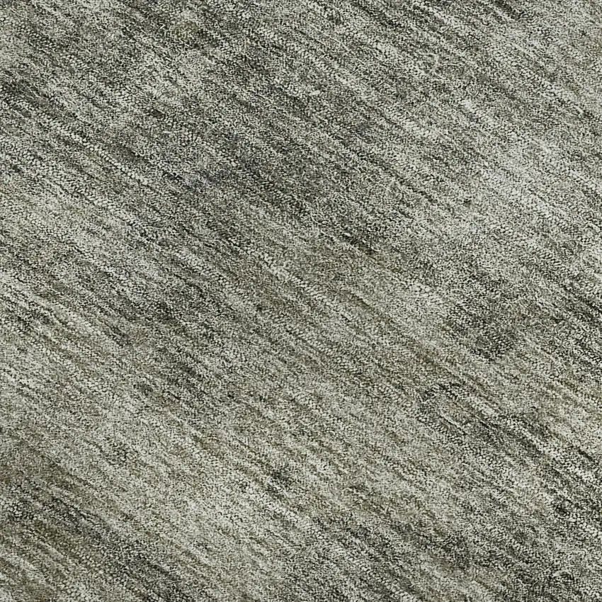 Taupe Gray And Khaki Abstract Washable Area Rug With UV Protection Photo 3