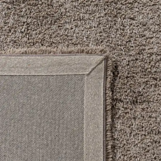 Taupe Hand Loomed Area Rug Photo 8