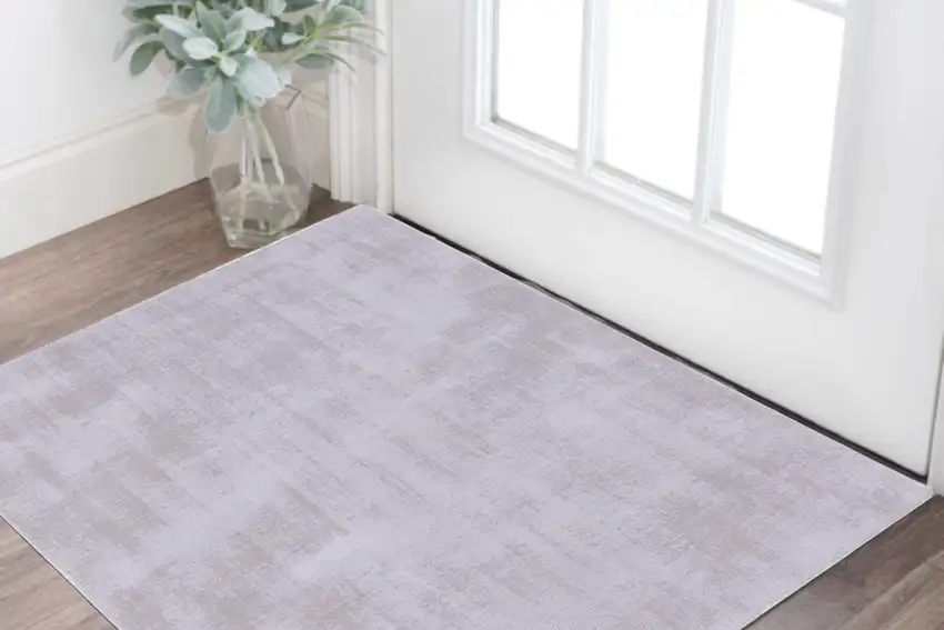 Taupe Hand Loomed Area Rug Photo 1
