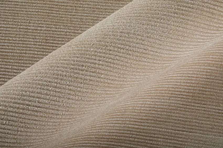 Taupe Hand Woven Area Rug Photo 7