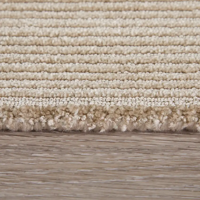 Taupe Hand Woven Area Rug Photo 2