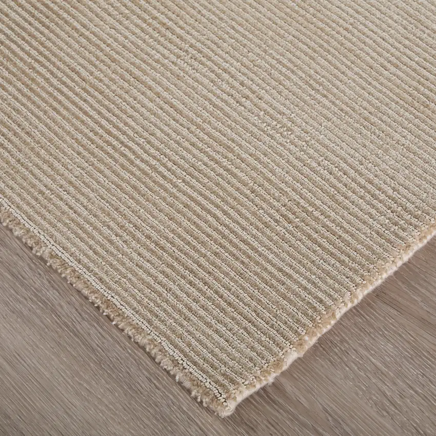 Taupe Hand Woven Area Rug Photo 6