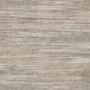 Photo of Taupe Ivory And Beige Striped Washable Area Rug With UV Protection