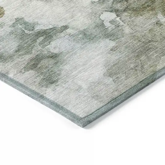 Taupe Ivory And Charcoal Owl Washable Indoor Outdoor Area Rug Photo 5