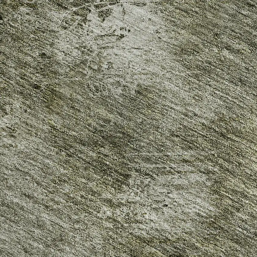 Taupe Ivory And Gray Abstract Washable Area Rug With UV Protection Photo 8