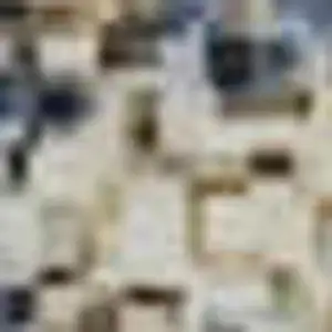 Photo of Taupe Ivory And Gray Abstract Washable Area Rug With UV Protection