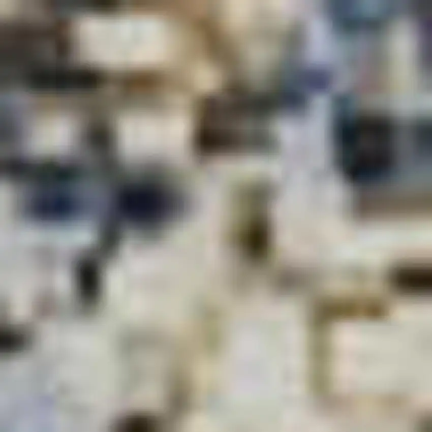 Taupe Ivory And Gray Abstract Washable Area Rug With UV Protection Photo 1