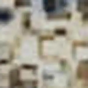 Photo of Taupe Ivory And Gray Abstract Washable Area Rug With UV Protection