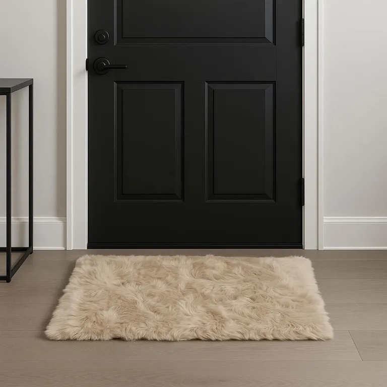 Taupe Non Skid Area Rug Photo 4