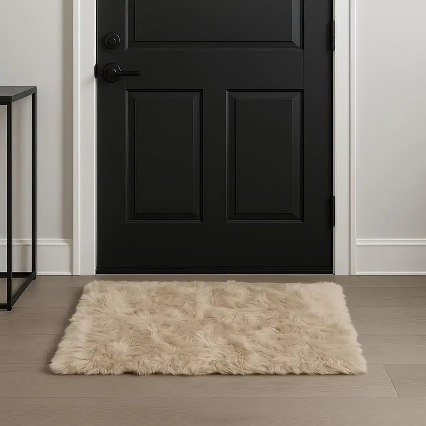 Taupe Non Skid Area Rug Photo 1