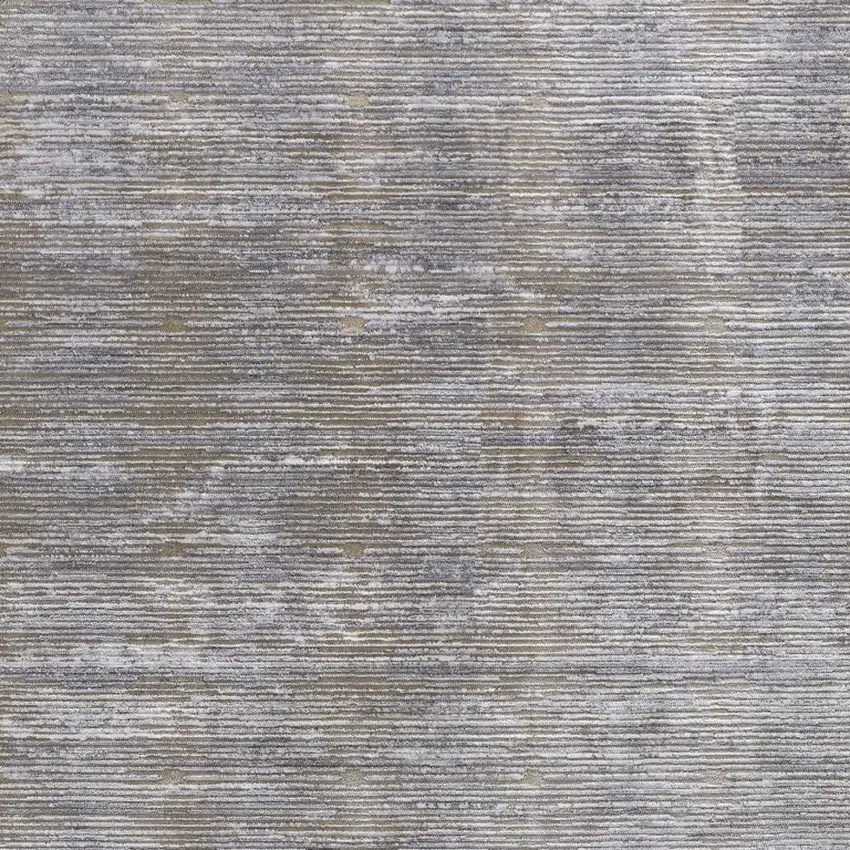 Taupe Silver And Tan Abstract Power Loom Area Rug Photo 3