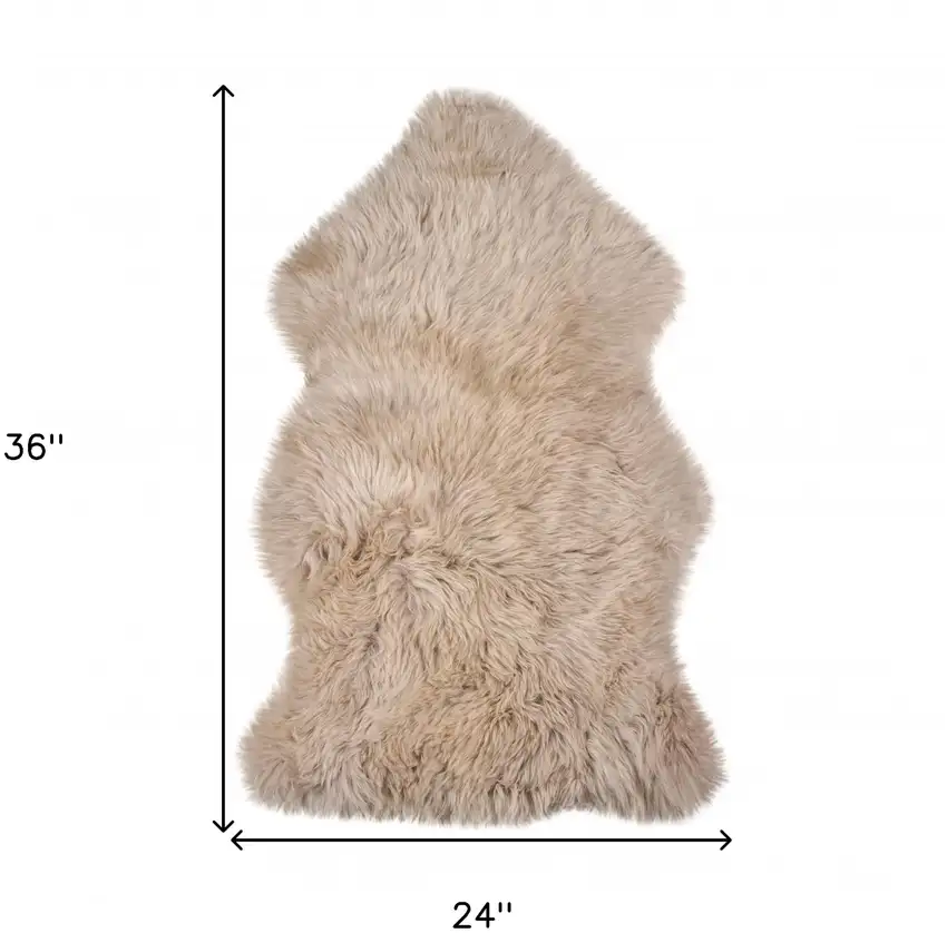 Taupe Animal Print Area Rug Photo 3