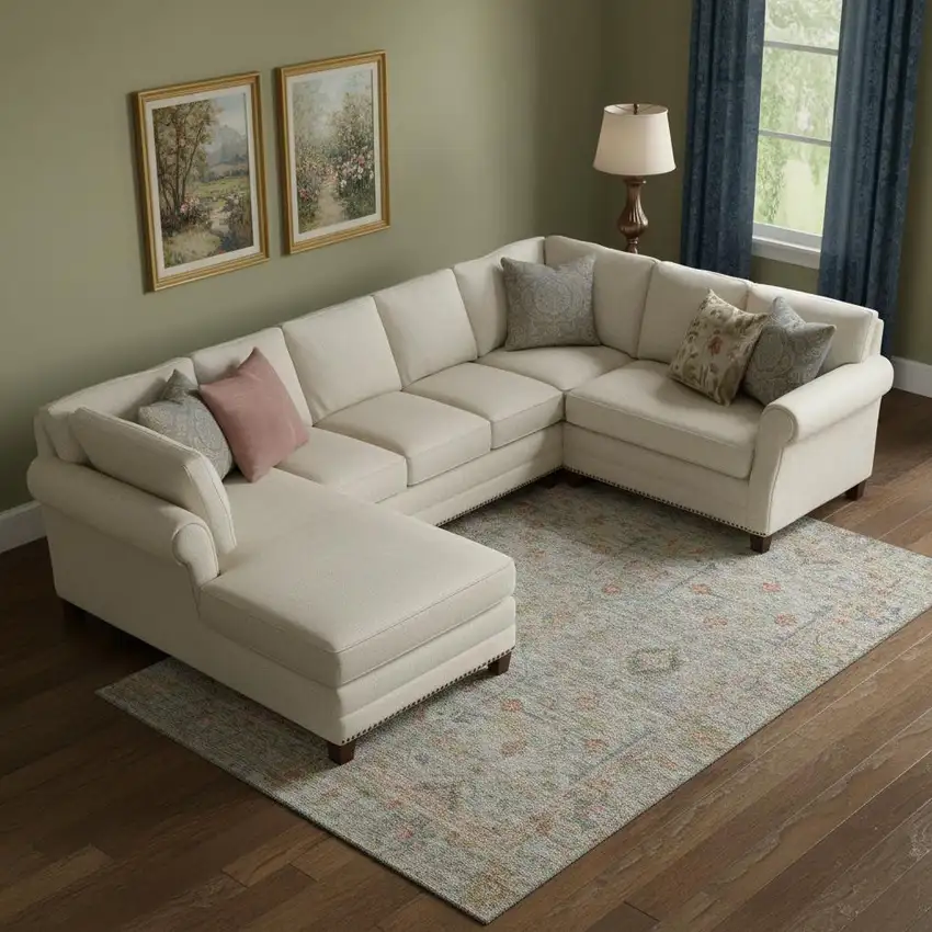 Taupe Teal And Coral Floral Washable Area Rug With UV Protection Photo 2