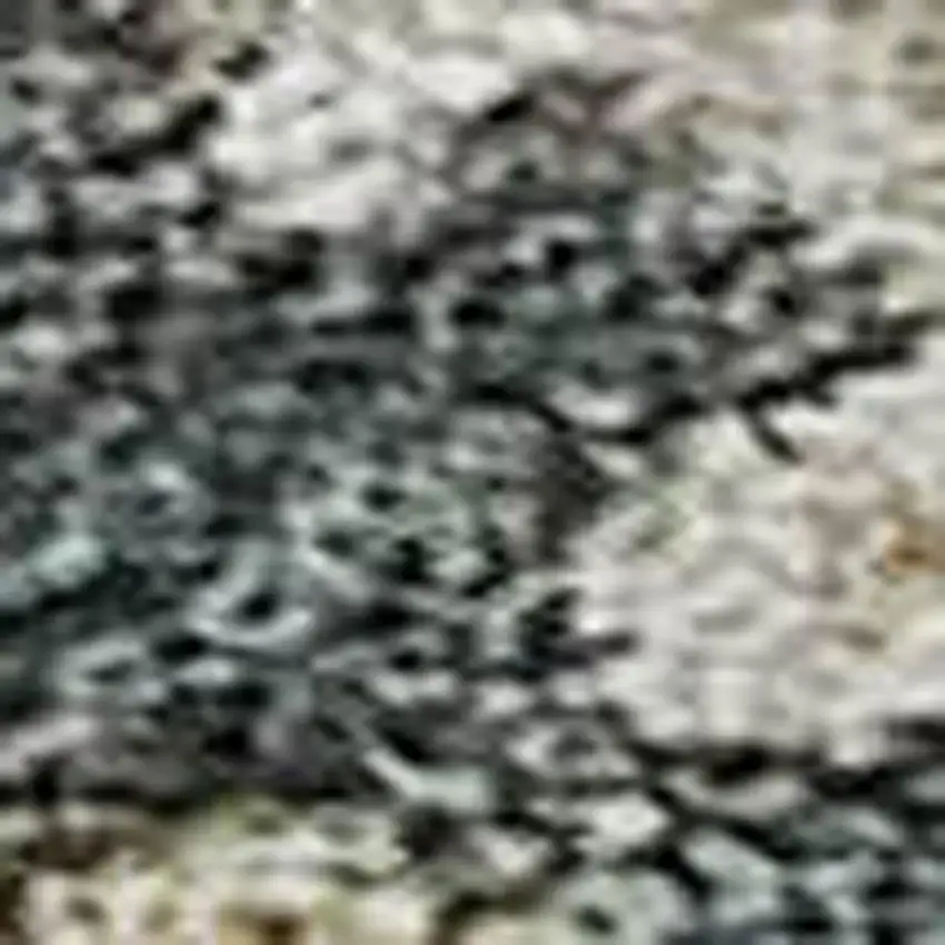 Taupe Teal And Pink Abstract Washable Area Rug With UV Protection Photo 2